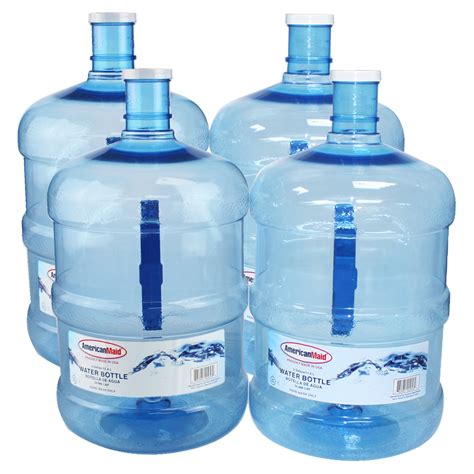 American Maid 3 Gallon Water Bottle Pack 4 Water Not Included