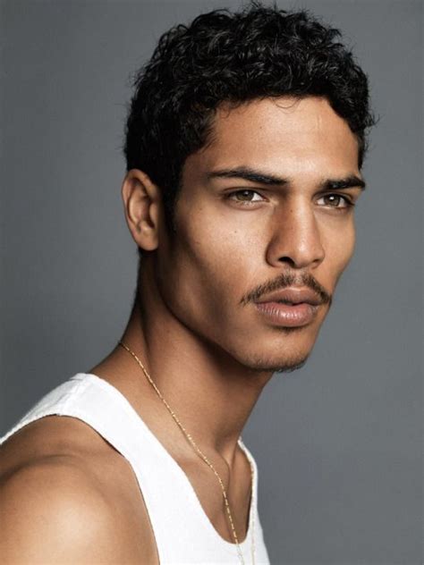 Geron Mckinley Is A Mexicanafrican American Model With Images