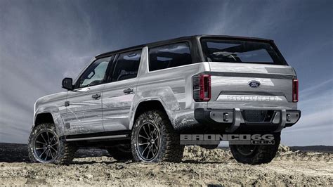 ford bronco sharply rendered   door removable roof