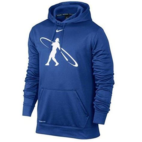 Nike Mens Ken Griffey Swingman Baseball Hoodie In Blue Modesens