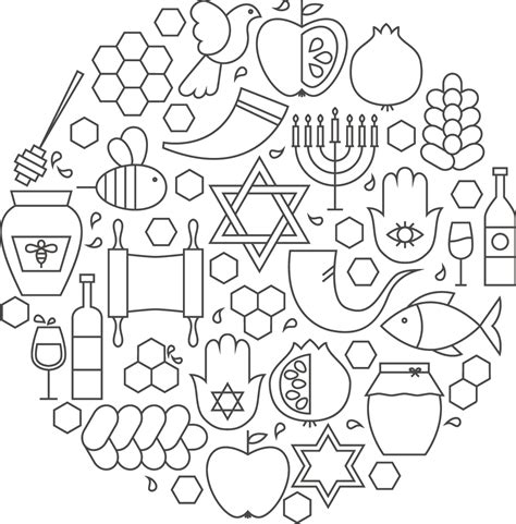 Maybe you would like to learn more about one of these? Rosh Hashanah Coloring Page | DIY Jewish Holidays & Rituals