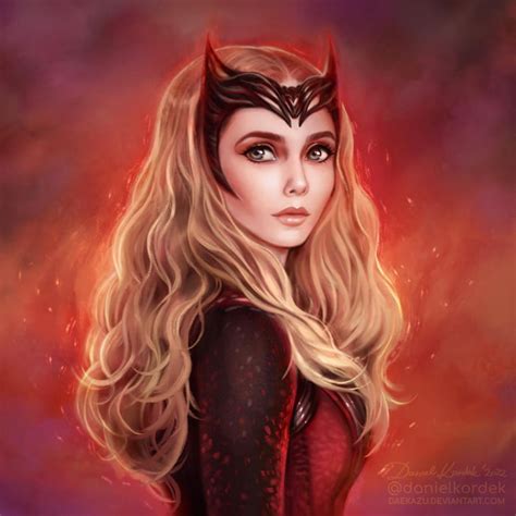 Scarlet Witch Multiverse Of Madness By Daekazu Gag