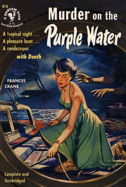 Murder On The Purple Water By Vintageillu Via Flickr Cover Art