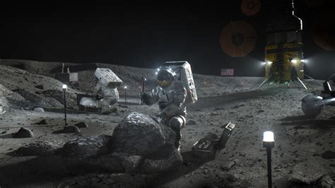 Nasa Awards Lunar Lander Contracts To Spacex Blue Origin Dynetics
