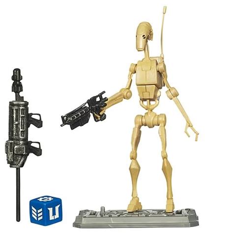 Star Wars Clone Wars Battle Droid Action Figure Not Mint