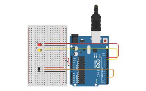 Circuit Design Arduino Digital Input Exercise 2 Tinkercad