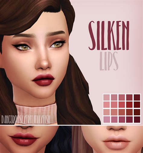 Sims 4 Maxis Match CC Lips Lipstick Lip Gloss FandomSpot