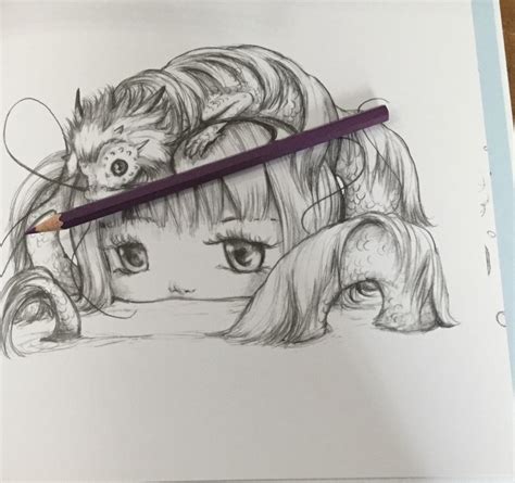 Prismacolor pencils numbers :938 white 1092 nectar 927 light peach 928 blush pink 912 apple green 109 prussian. Pop Manga Mermaids and Other Sea Creatures Coloring Book ...
