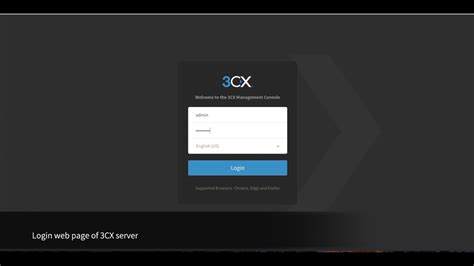 Configure Fanvil Ip Phone By 3cx Server In Local Network Youtube