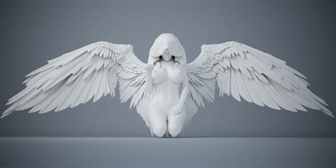 Sexy Angel 002 3D Model In Woman 3DExport
