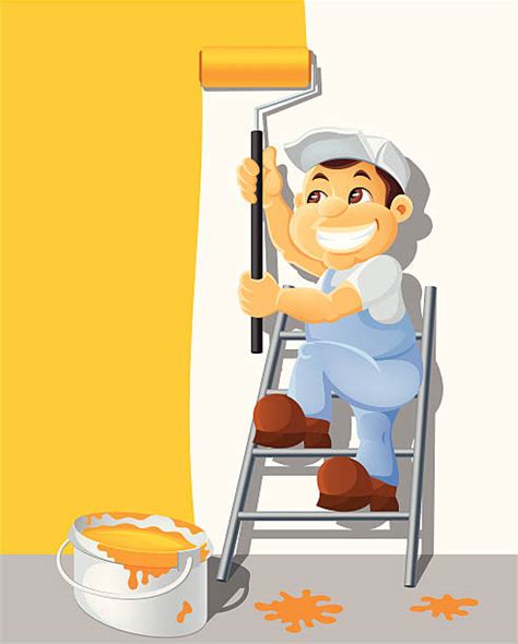 Best Wall Painter Illustrations Royalty Free Vector Graphics And Clip