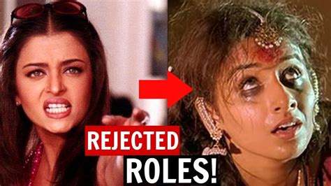 10 Shocking Bollywood Movie Role Rejections You Had No Idea About Youtube