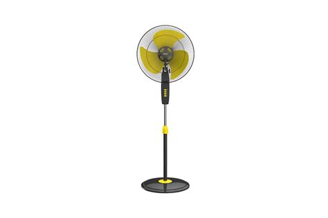 Buy Polycab Aery 400 Mm High Speed Pedestal Fanblack Yellow Online At