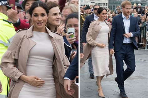 Pregnant meghan markle and prince harry posed for a family photo on the grounds of their montecito, california, home. Meghan Markle Prince Harry baby: Will royal baby be ...