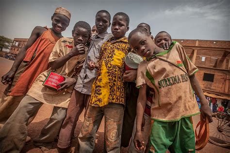 Poor Street Children On The Border Mali Burkina Faso Sahe Flickr
