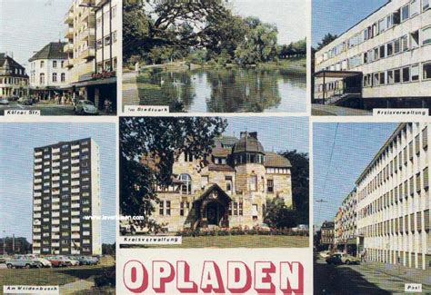 Chempark brings people and sectors together to exchange expertise, to look to the future or simply to do business. Leverkusen, Postkarte: 6fach-Karte Opladen