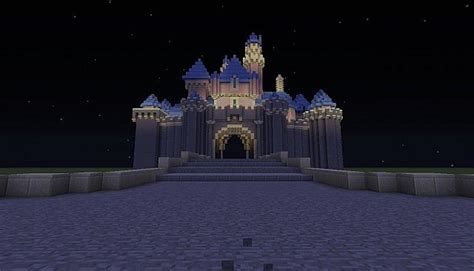 Disneylands Sleeping Beauty Castle Minecraft Map