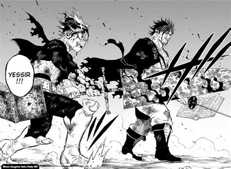 Black Clover Asta Manga Panels