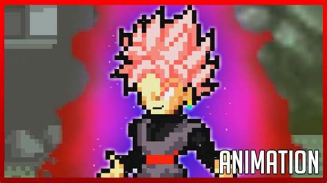 Goku Black Rose Pixel Art