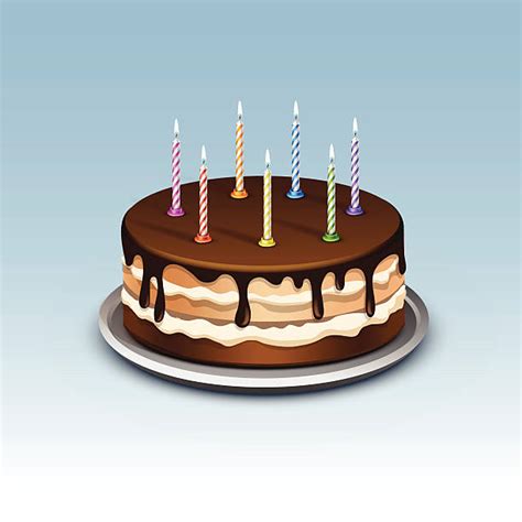 Birthday Cake On Fire Pictures Illustrations Royalty Free Vector