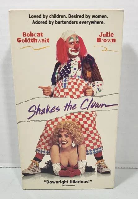SHAKES THE CLOWN VHS 1992 Bobcat Goldthwait Julie Brown 10 50 PicClick