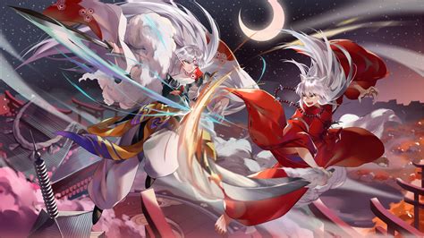 Inuyasha, sesshomaru, sango and kirara, miroku, kagome with shippo, koga, kikyo, naraku, and kagura. #5092893