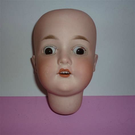 C M Bergmann Bisque Doll Head Walterhausen Size Etsy Doll