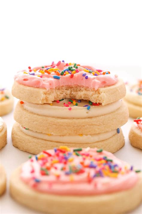 Soft Cut Out Sugar Cookies With Cream Cheese Frosting