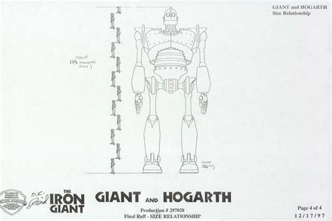 Living Lines Library The Iron Giant Character The Iron Giant The