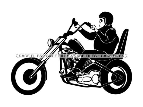Chopper Motorcycle 2 Svg Motorcycle Svg Motorcycle Clipart Etsy