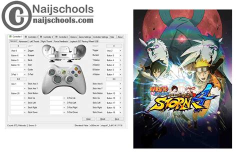 Naruto Shippuden Ultimate Ninja Storm 4 X360ce Settings For Any