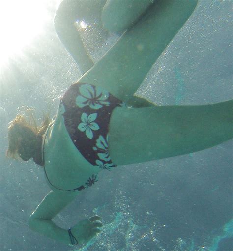 Girls Underwater In Pool