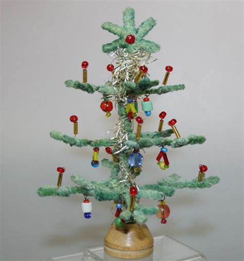 20 Small Glass Christmas Tree With Ornaments