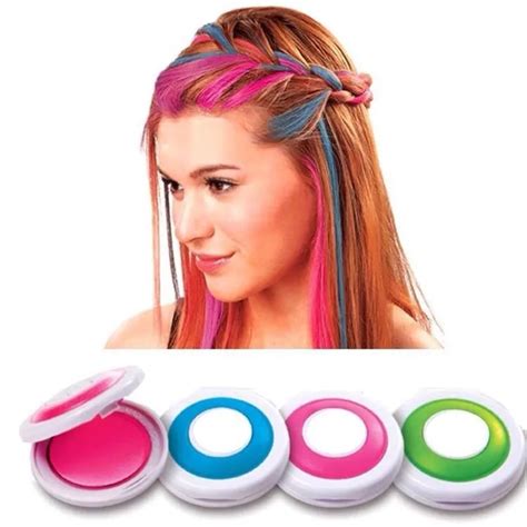 Fashion 4 Colors Hair Dye Powder Temporary Hair Styling Hair Coloring