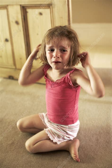 crying girl stock image m830 2035 science photo library