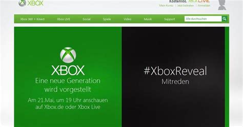 Xbox 720 Microsoft Präsentation Am 21 Mai 2013 Gmxch