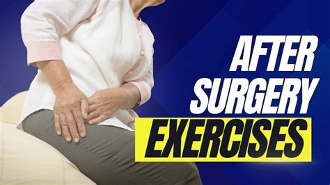 Home Exercises After Anterior Total Hip Replacement Surgery Youtube