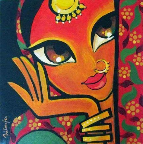 Folk Art Painting Indian Art Paintings Canvas Art Painting