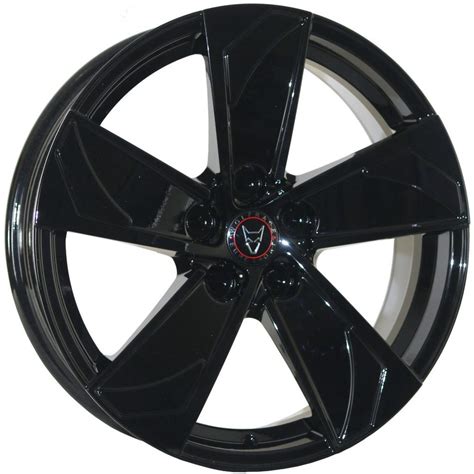 8x18 Wolfrace Eurosport Ad5 Gloss Black Alloy Wheels Alloy Wheels And