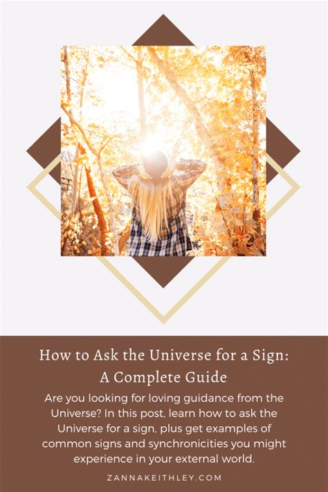 How To Ask The Universe For A Sign A Complete Guide