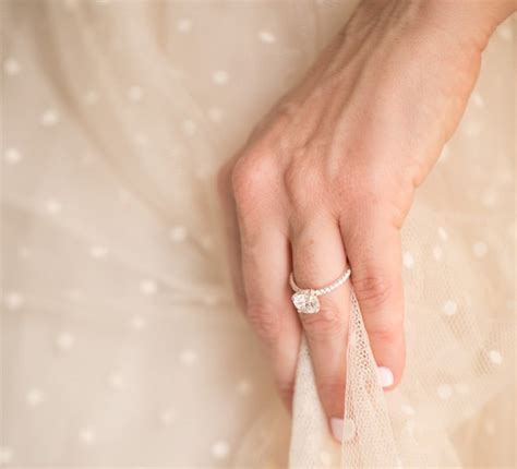 Wedding Bells Our Favorite Engagement Ring Manicure Combos Lauren