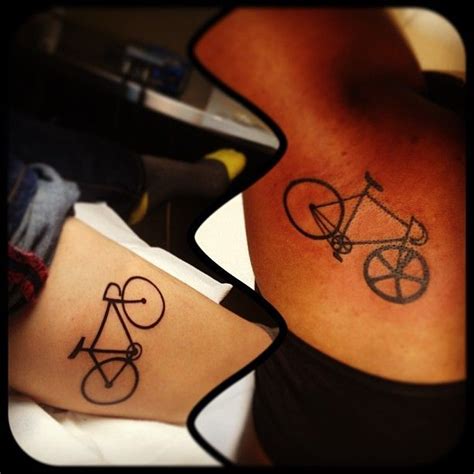 Fixie Bicycle Tattoos Bicycle Tattoo Bike Tattoos Cycling Tattoo