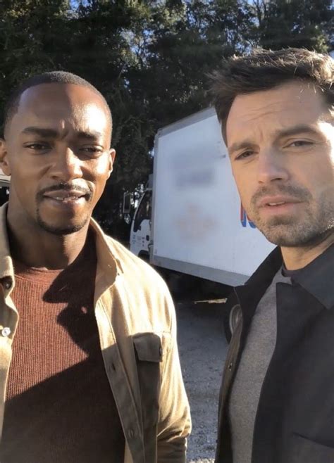 Anthony Mackie And Sebastian Stan Falcon And The Winter Soldier