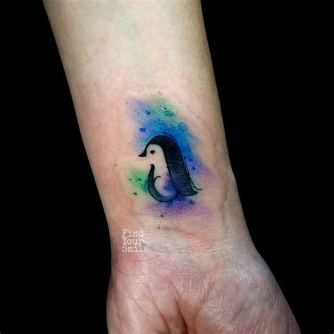 See more ideas about penguin tattoo, tattoos, penguins. Small Penguin Tattoo Watercolor | Best Tattoo Ideas Gallery
