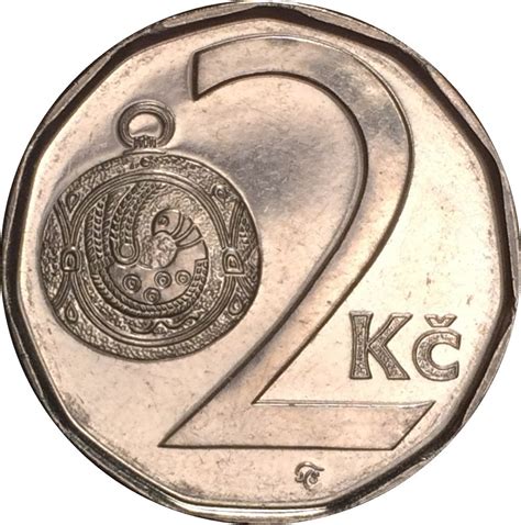Czech Republic 2 Koruny Foreign Currency