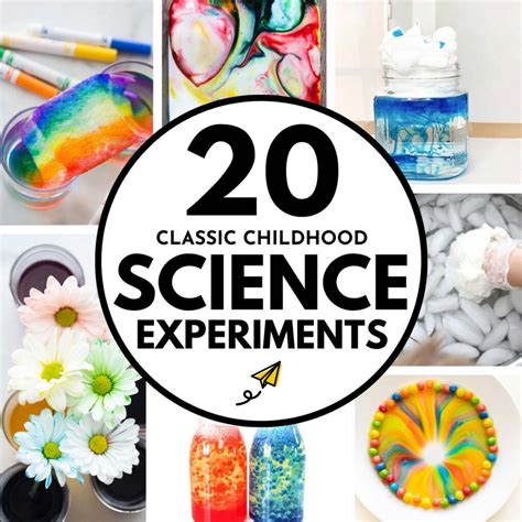 Classic Science Experiments For Kids Busy Toddler