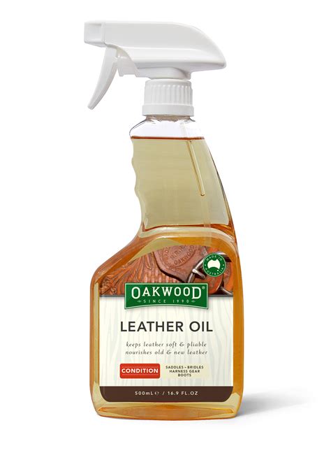 Oakwood leather oil spray 500ml - Contact EDIX saddles