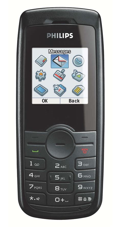 Mobile Phone Ct0192blk00 Philips