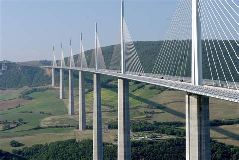 Millau Viaduct France Notice The Cars For Scale 1475x988 R