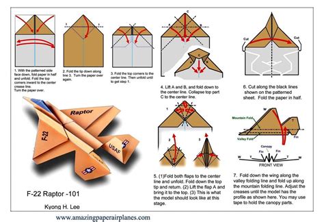 Origami Voor Kinderen Aviones De Papel Instrucciones De Origami